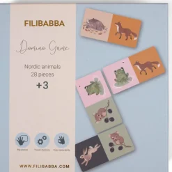 Online Jeu de dominos Animaux nordiques (28 pièces) Jeu De Société