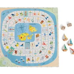 Clearance Jeu de l'oie de l'explorateur Le Jardin du Moulin Jeu De Société