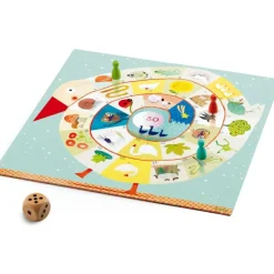 Jeu de l'Oie et de Petits Chevaux Ludo et compagnie Junior Jeu De Société