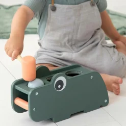 Online Jeu de marteau Croco vert Jouet À Encastrer