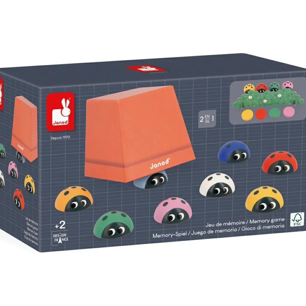 Outlet Jeu de mémoire 2 en 1 Coccinelles Jeu De Société