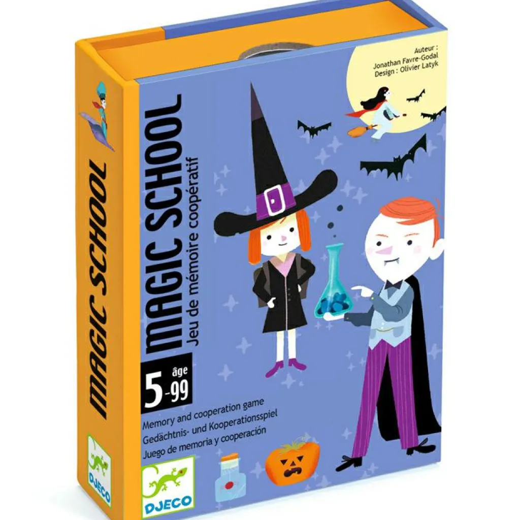 Best Jeu de mémoire coopératif Magic School Jeu De Société