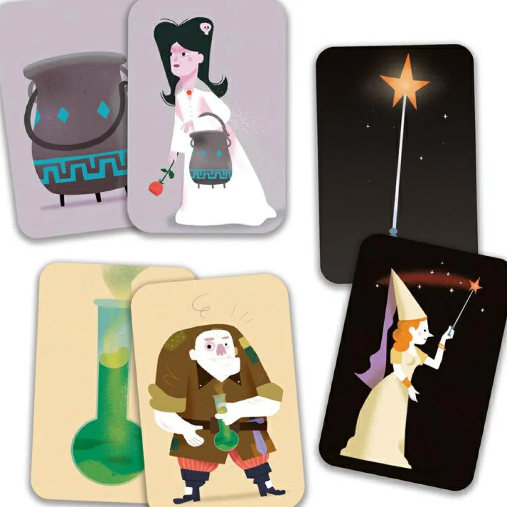 Best Jeu de mémoire coopératif Magic School Jeu De Société