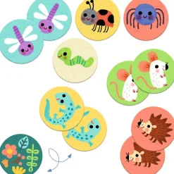 Sale Jeu de mémoire Petites bêtes (32 pièces) Jeu De Société