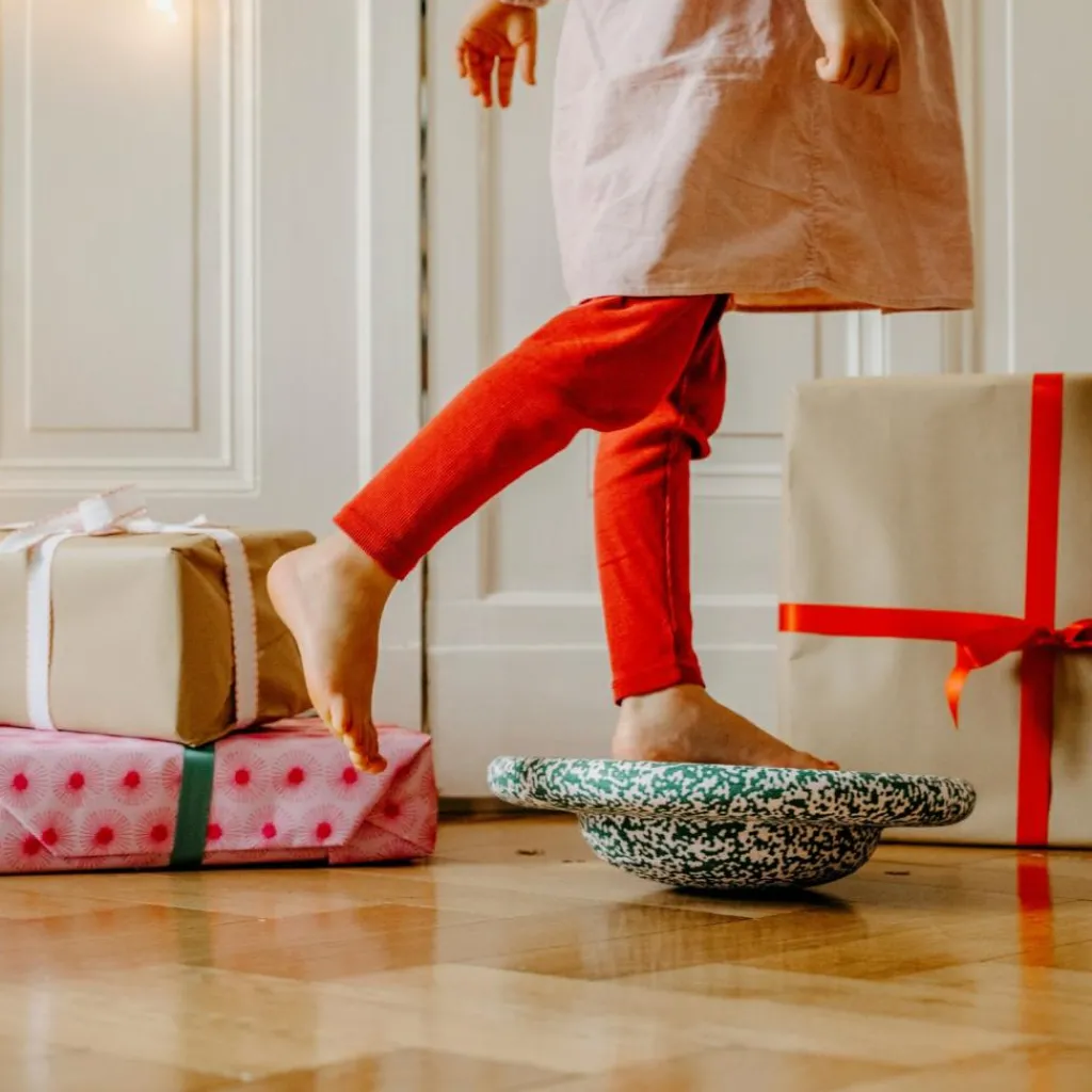 Outlet Jeu de motricité Board dark green & blush Parcours De Motricité