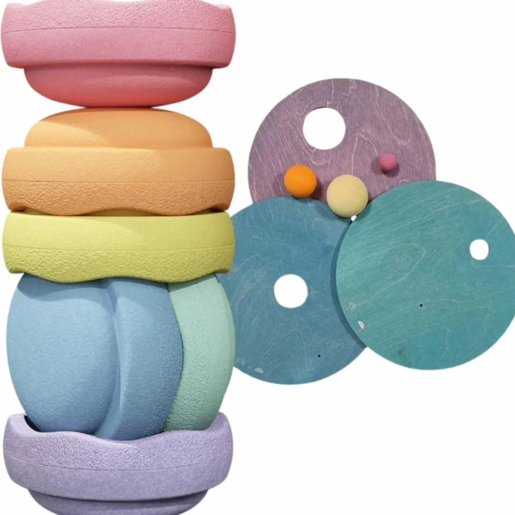 Sale Jeu de motricité Grimm's x Staplelstein Set pastel Parcours De Motricité