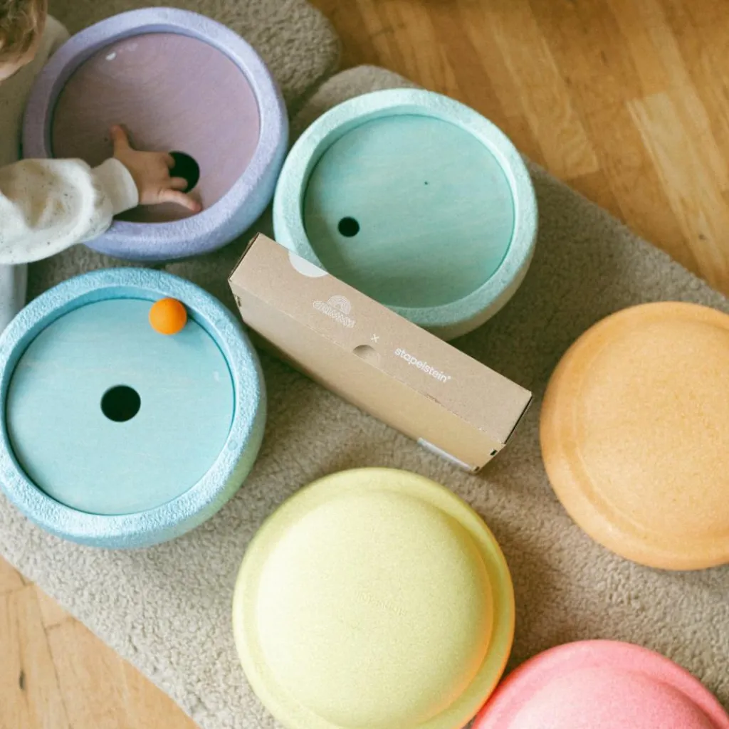 Sale Jeu de motricité Grimm's x Staplelstein Set pastel Parcours De Motricité