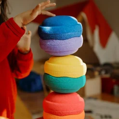 Hot Jeu de motricité Original Mini rainbow classic (6 blocs) Parcours De Motricité