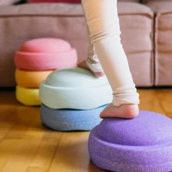 Online Jeu de motricité Original rainbow pastel (6 blocs) Parcours De Motricité