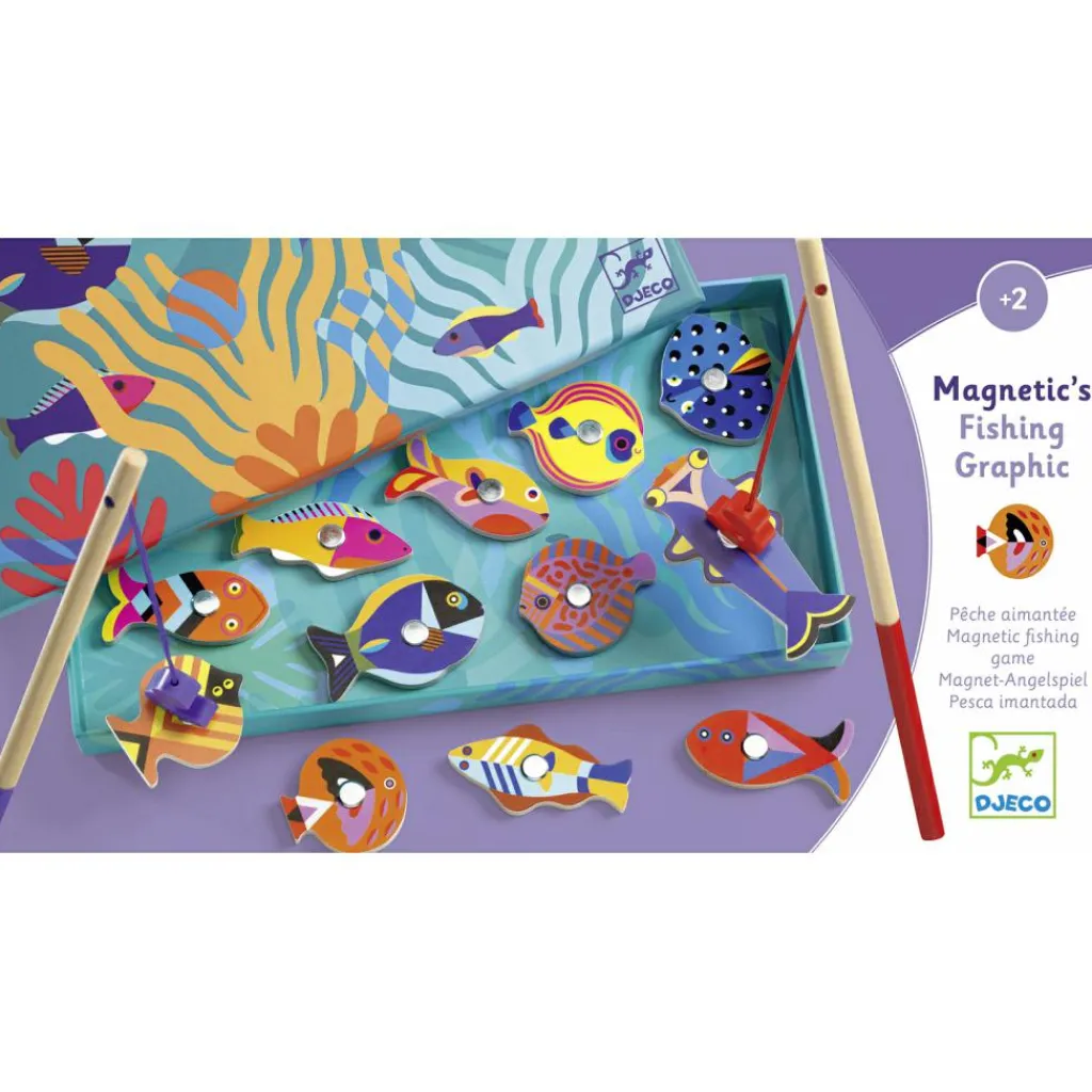 Best Jeu de pêche magnétique Fishing Graphic Jeu De Société