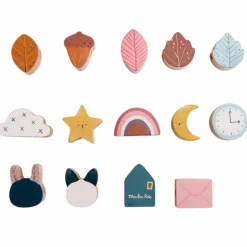 Sale Jeu de perles en bois à enfiler Après la pluie Jouet À Encastrer