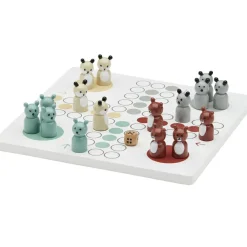 Hot Jeu de Petits chevaux en bois Edvin Jeu De Société