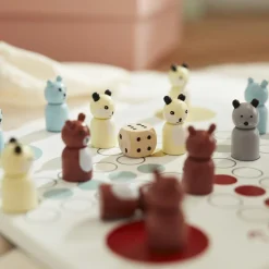 Hot Jeu de Petits chevaux en bois Edvin Jeu De Société