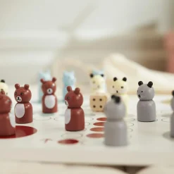 Hot Jeu de Petits chevaux en bois Edvin Jeu De Société