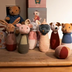 New Jeu de quilles Amis (7 pièces) Jeu D'Adresse