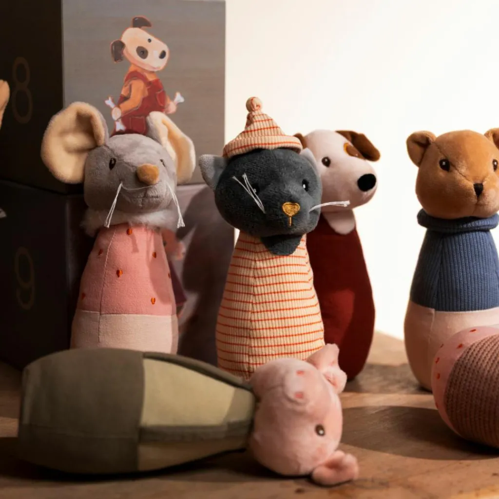 New Jeu de quilles Amis (7 pièces) Jeu D'Adresse