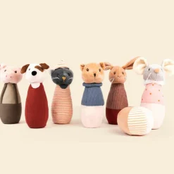 New Jeu de quilles Amis (7 pièces) Jeu D'Adresse