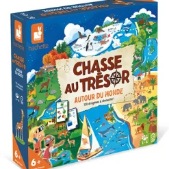 Outlet Jeu de société Chasse au trésor : autour du monde Jeu De Société