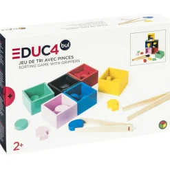 Outlet Jeu de tri en bois avec pinces Jeu De Motricité Fine