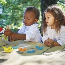 Hot Jeu des couleurs Pic Pic et chenilles en bois WWF Jeu De Motricité Fine