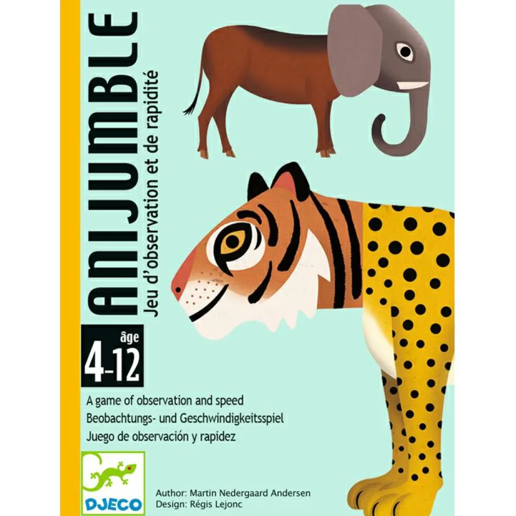 Clearance Jeu d'observation et de rapidité Anijumble Jeu De Société