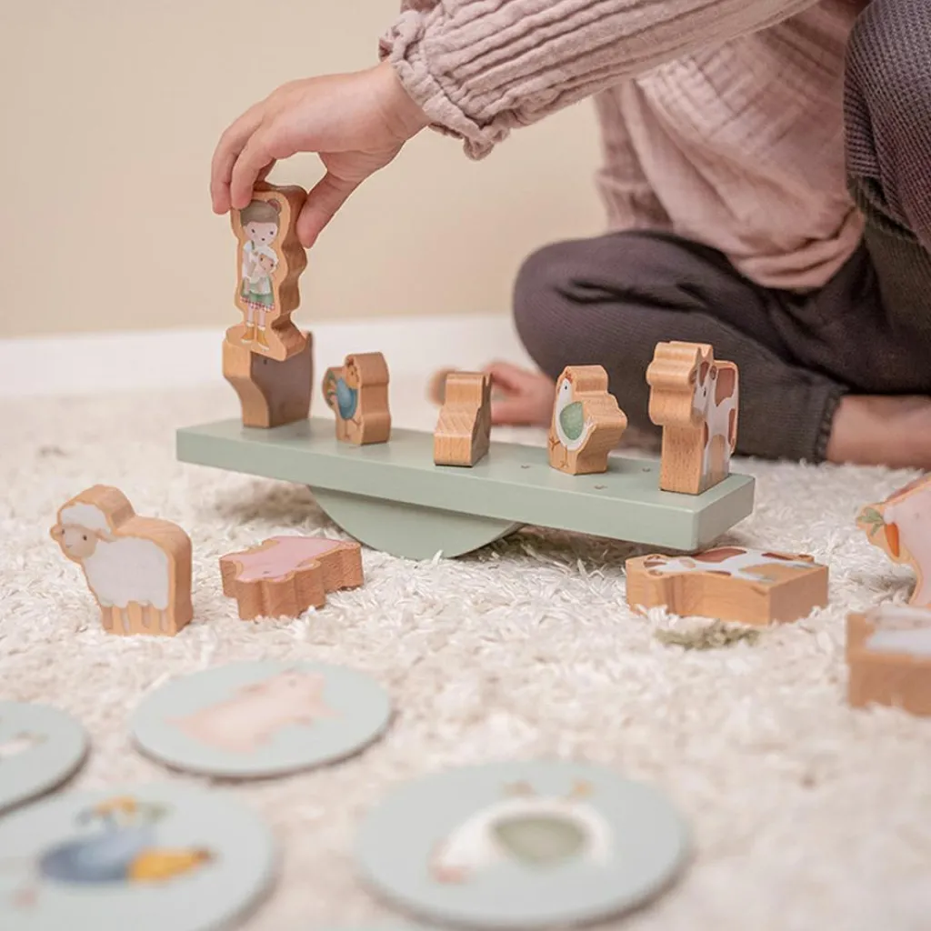 Discount Jeu d'équilibre en bois Little Farm Jeu D'Adresse