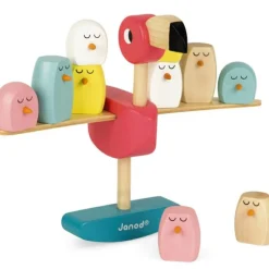 Clearance Jeu d’équilibre Flamant rose Zigolos (26 cm) Jeu D'Adresse