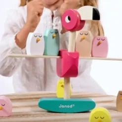 Clearance Jeu d’équilibre Flamant rose Zigolos (26 cm) Jeu D'Adresse