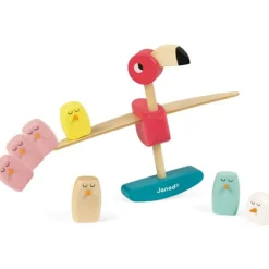 Clearance Jeu d’équilibre Flamant rose Zigolos (26 cm) Jeu D'Adresse