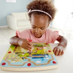 New Jeu magnétique labyrinthe chantier Jeu De Motricité Fine