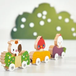 Discount Jeu magnétique Les animaux de la ferme (3 pièces) Jeu Magnétique