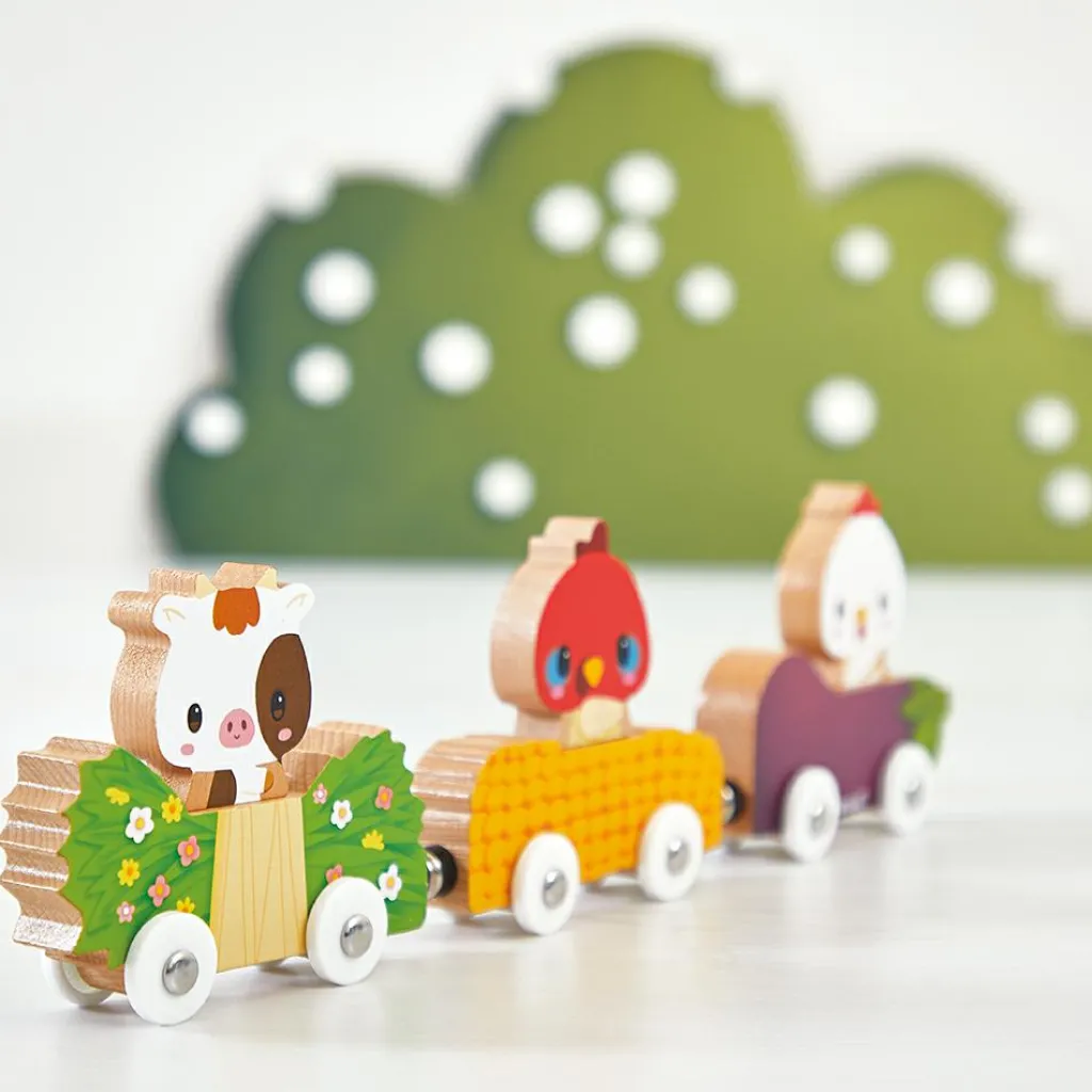 Discount Jeu magnétique Les animaux de la ferme (3 pièces) Jeu Magnétique