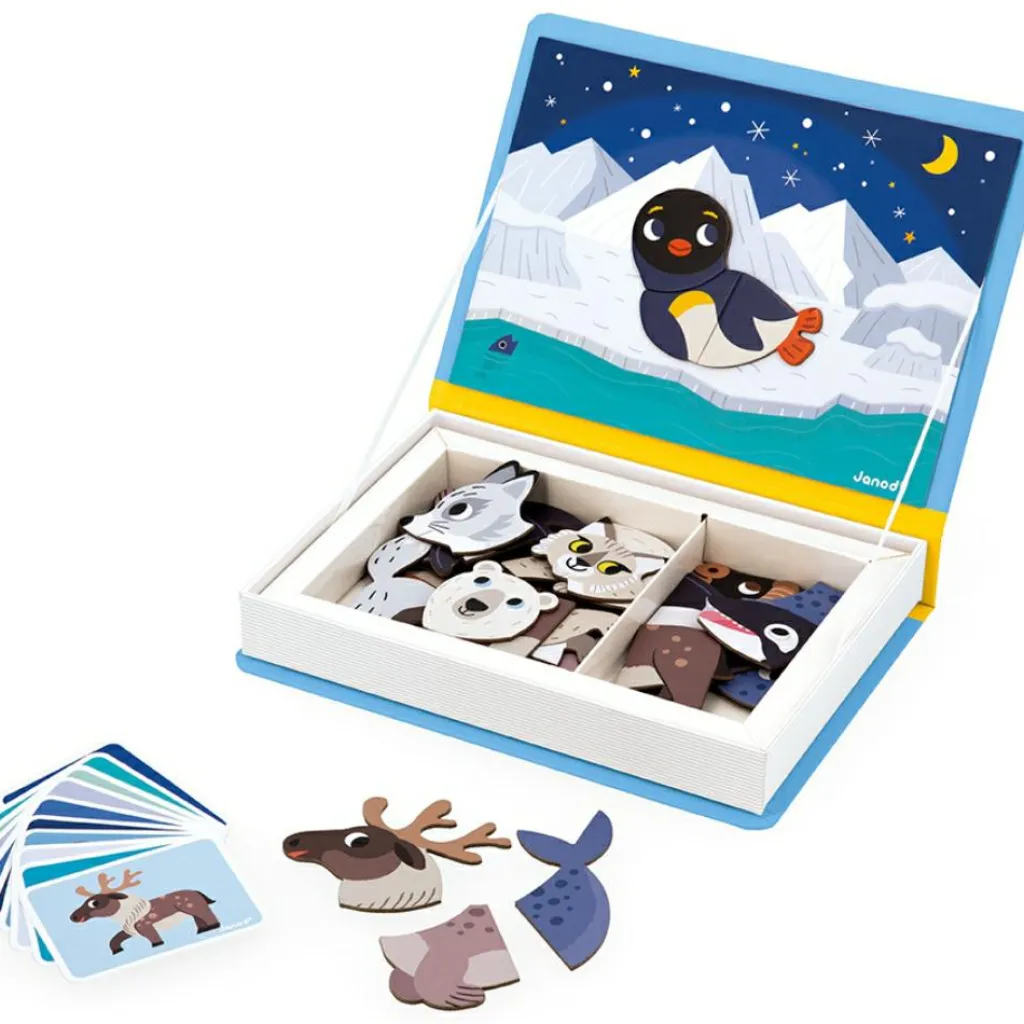 Outlet Jeu magnétique Magneti'book Animaux polaires Jeu Magnétique