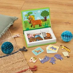 Jeu magnétique Magneti'Book Animaux Jeu Magnétique