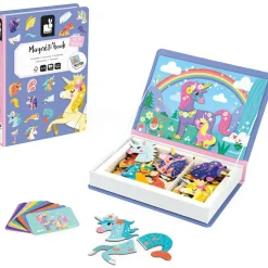New Jeu magnétique Magneti'book Licornes Jeu Magnétique