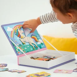 New Jeu magnétique Magneti'book Licornes Jeu Magnétique