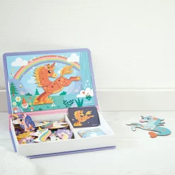 New Jeu magnétique Magneti'book Licornes Jeu Magnétique