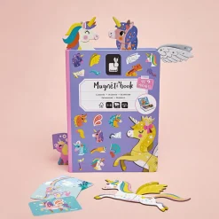 New Jeu magnétique Magneti'book Licornes Jeu Magnétique