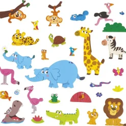 Best Jeu magnétique Magneti'stories Les animaux d'Afrique Jeu Magnétique