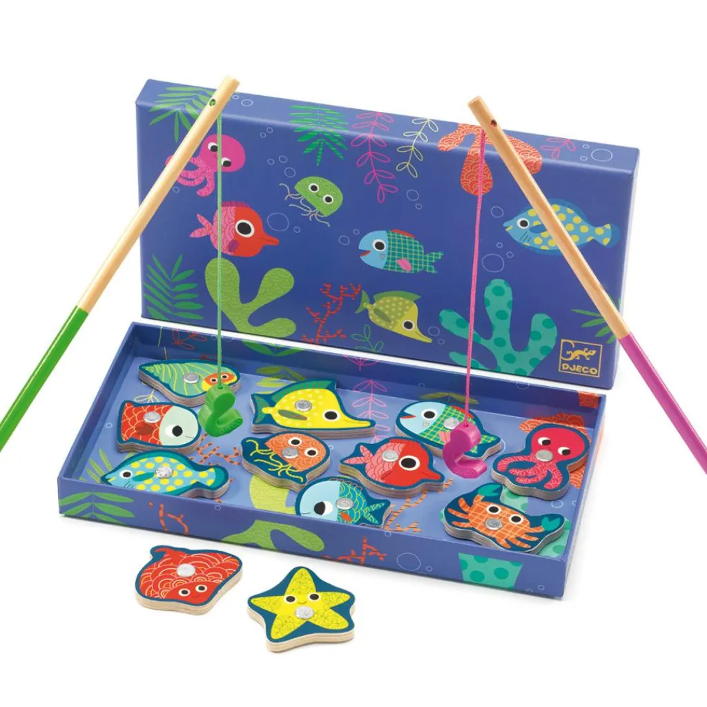 Sale Jeu magnétique Pêche colorée Jeu De Société