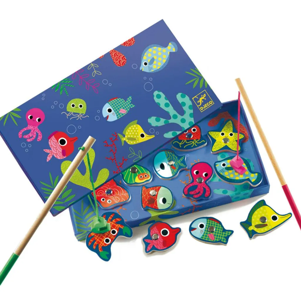 Sale Jeu magnétique Pêche colorée Jeu De Société