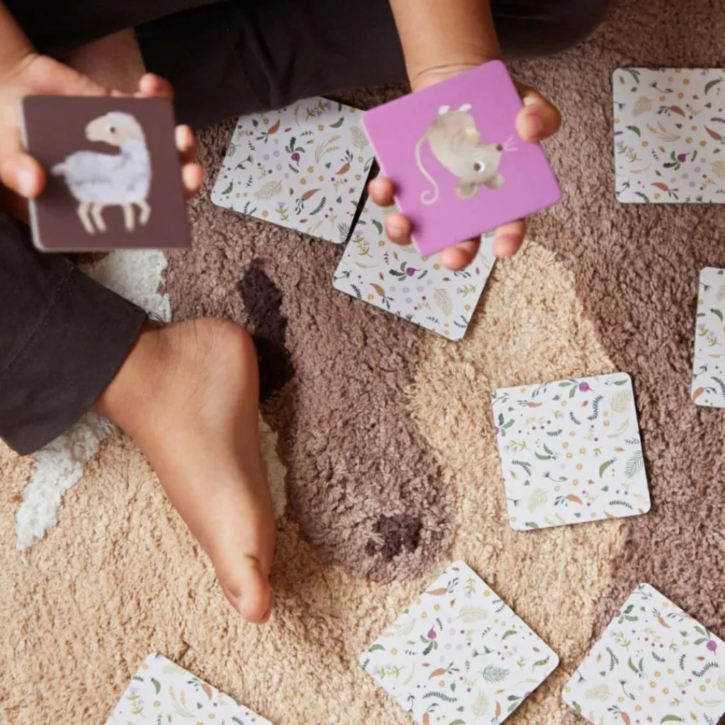Jeu Memory Animaux de la ferme (24 pièces) Jeu De Société