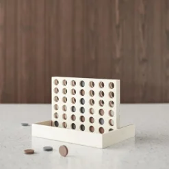 Jeu puissance 4 en bois Jeu De Société