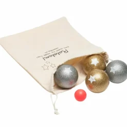 Outlet Jeux de boules Argent et Or (4 pièces) Balle Souple