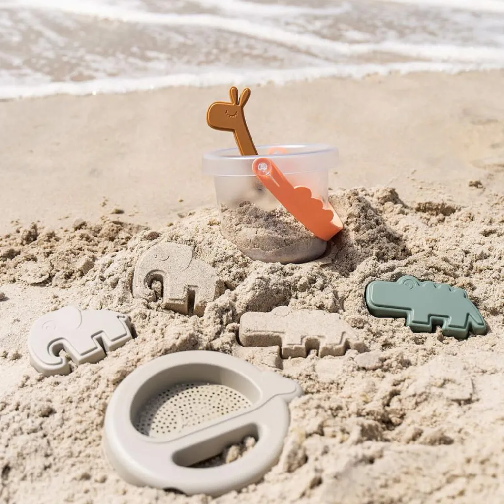 Sale Jeux de sable Deer friends Sable (5 pièces) Jouet De Plage / Piscine
