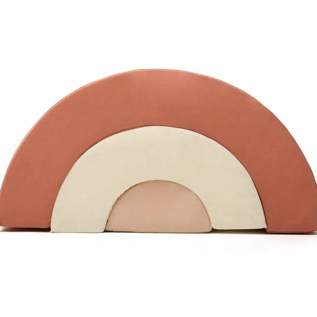 Best Jeux en mousse Milo arc-en-ciel bois de rose, milk, nude (3 blocs) Parcours De Motricité