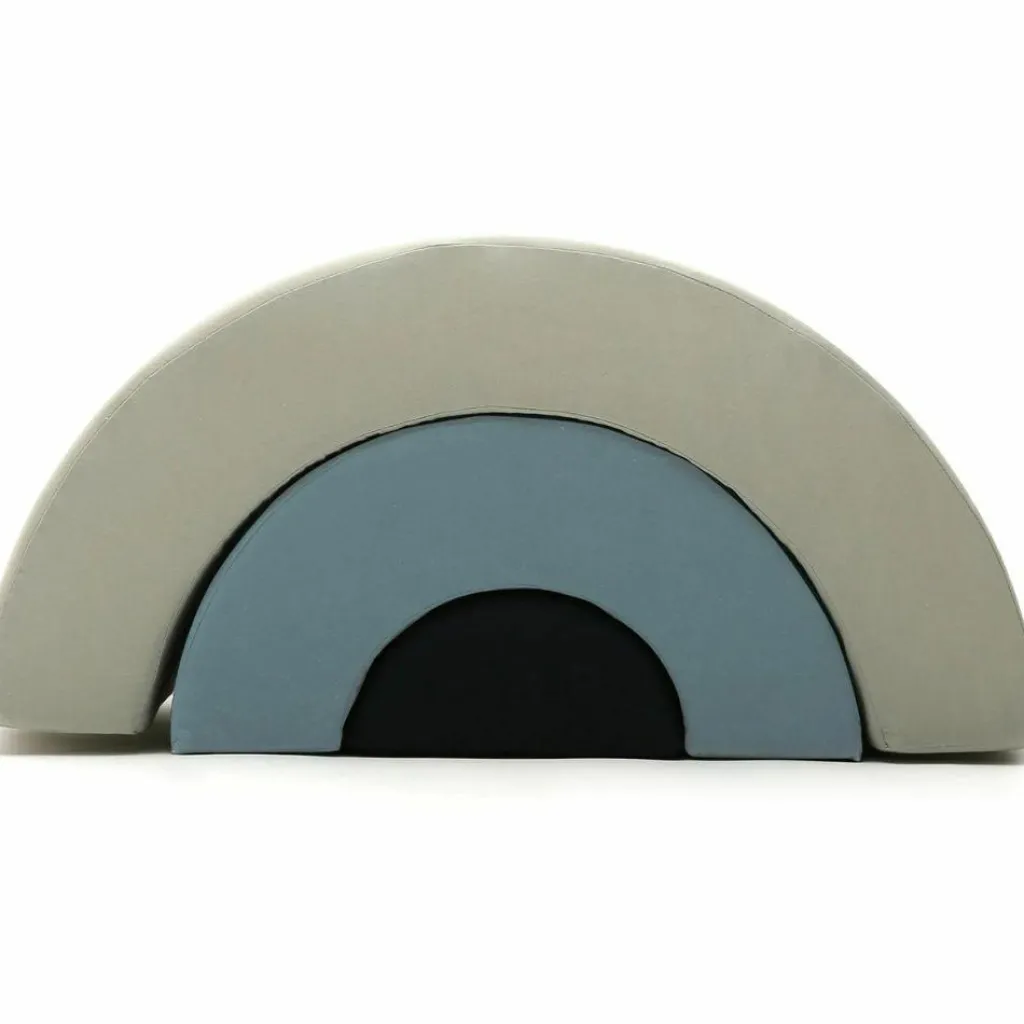 Best Jeux en mousse Milo arc-en-ciel farrow, orage, navy (3 blocs) Parcours De Motricité