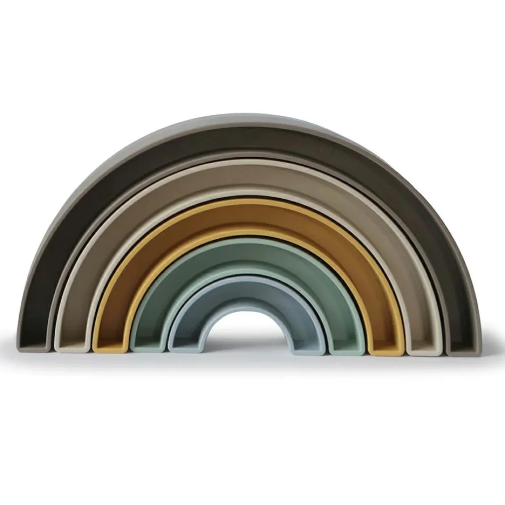 Best Jouet à empiler Arc-en-ciel Hillside Jouet À Empiler