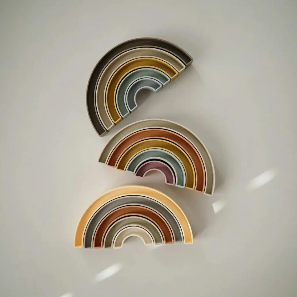 Best Jouet à empiler Arc-en-ciel Hillside Jouet À Empiler