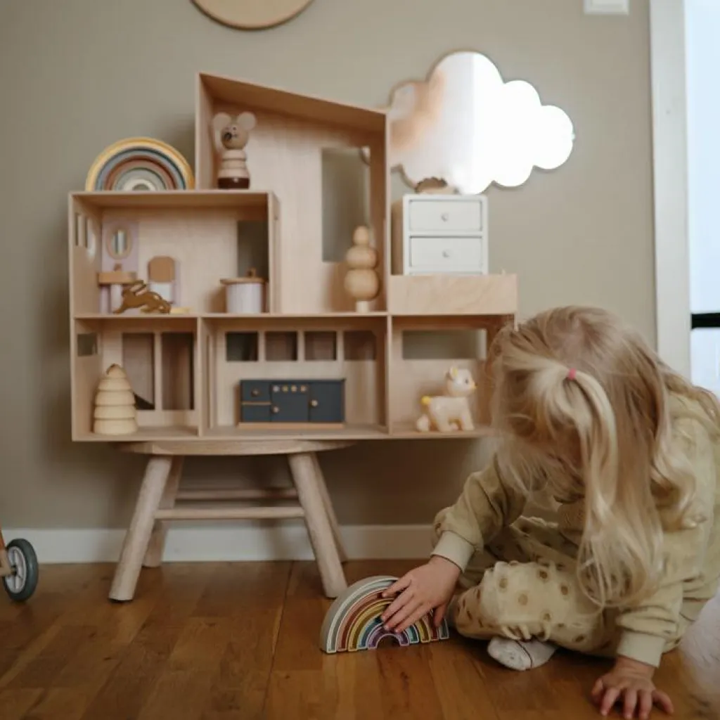 New Jouet à empiler Arc-en-ciel Tropical Jouet À Empiler